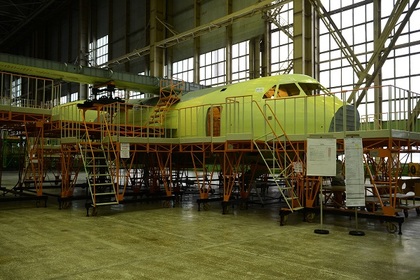 Фюзеляж самолета Ил-112В на ВАСО