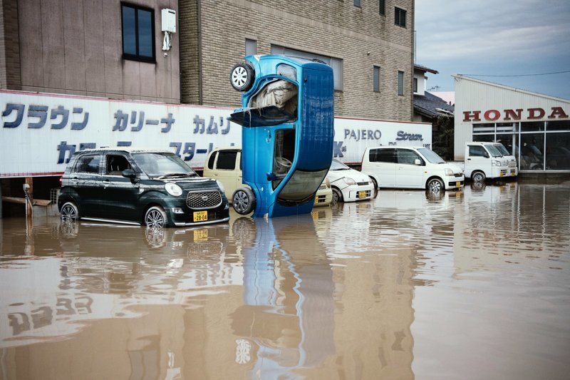 Апокалипсис наяву: Япония после наводнения #KURASHIKI, #Okayama, #hiroshima, ynews, наводнение, стихия, япония