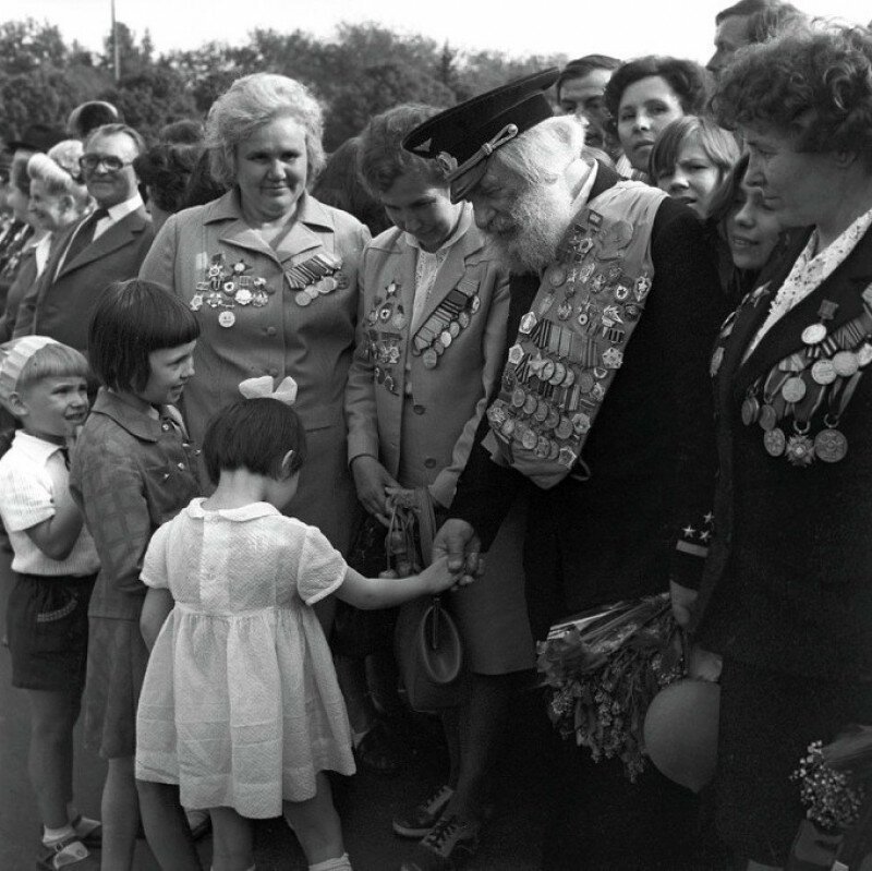 Спасибо деду за Победу! 9 Мая 1970 история, ретро, фото