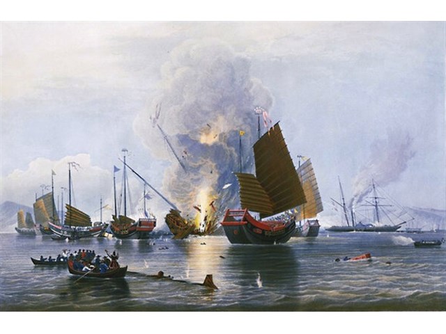 Первая опиумная война в Китае история