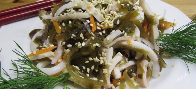Как приготовить морскую капусту по простым и понятным рецептам? закуски,кулинария,рецепты,салаты,супы