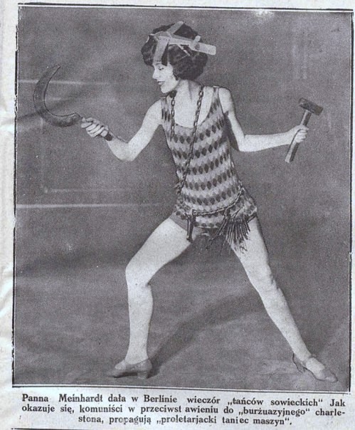 Гж-а Мейнхард дала в Берлине вечер «советских танцев» история, события, фото