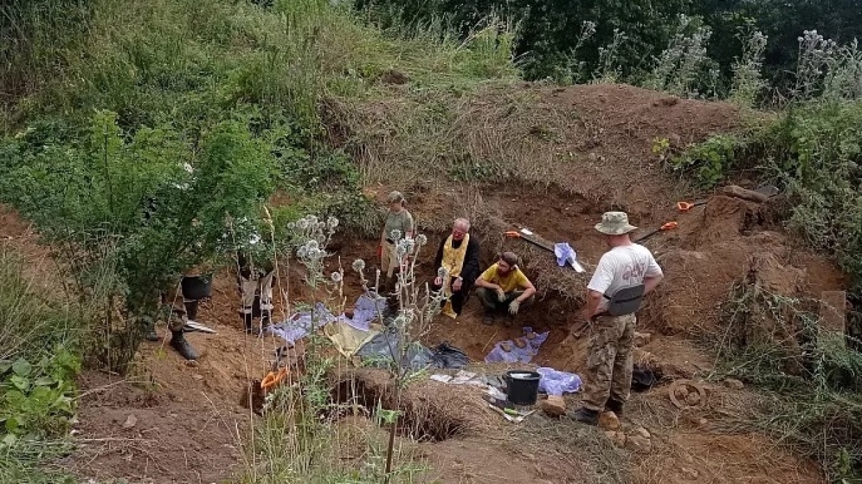 Поисковики обнаружили под Тулой воинское захоронение