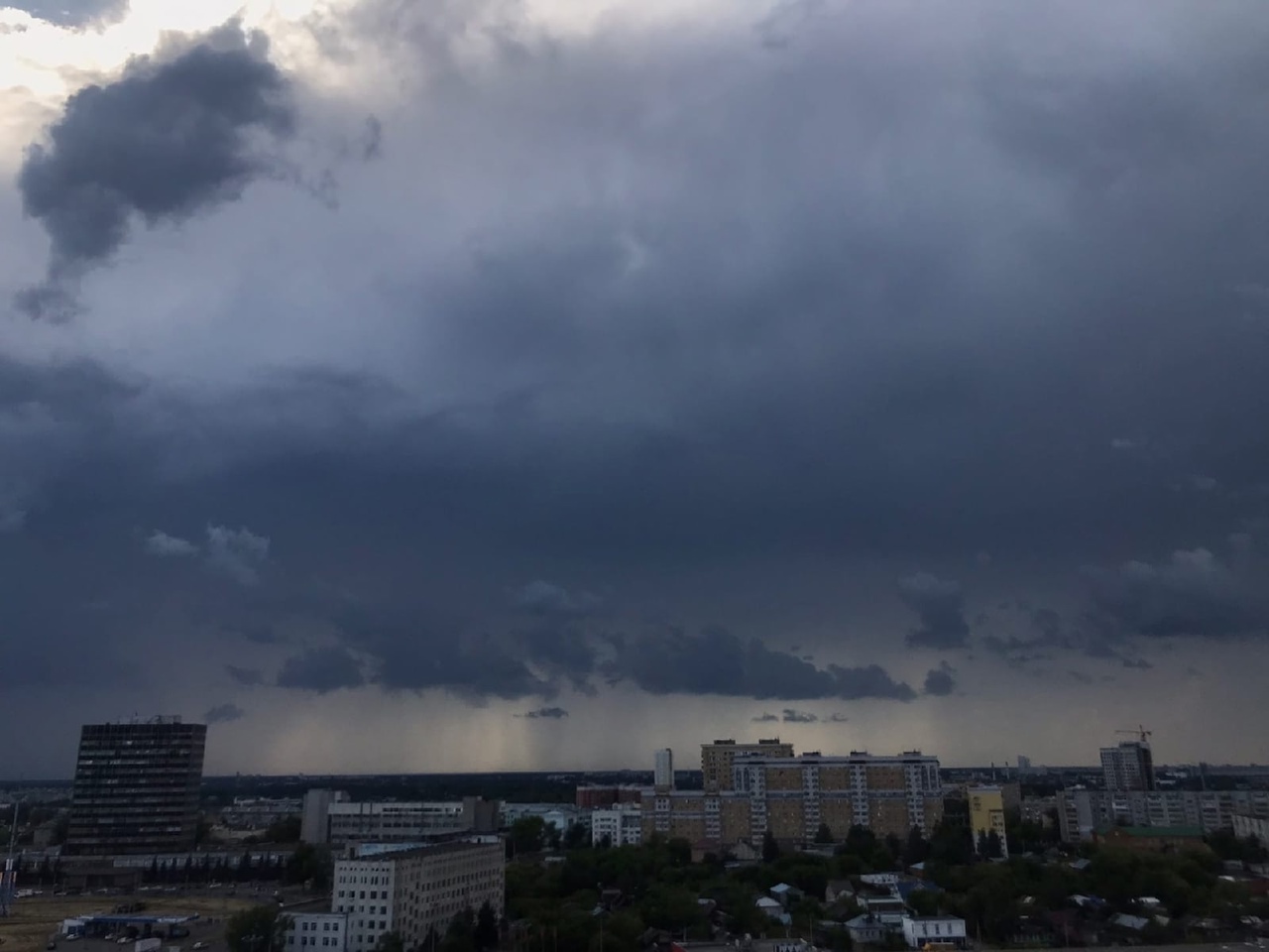 8 августа ожидаются проливные дожди в Нижнем Новгороде и Нижегородской области