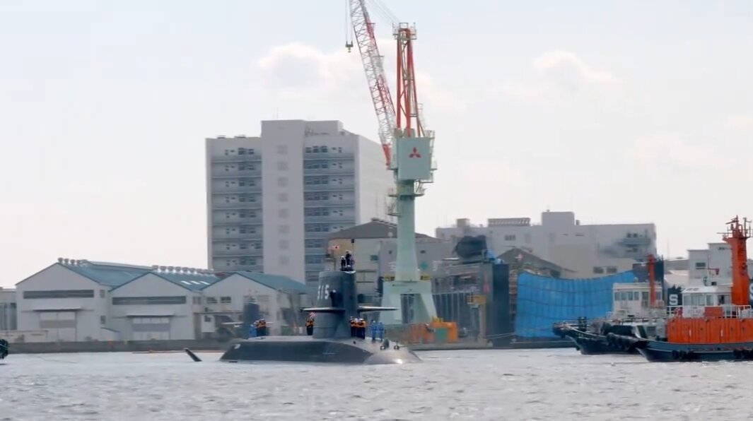 Военно-морские силы Японии ввели в боевой состав дизель-электрическую ударную подводную лодку Jingei (SS 515) нового типа «Тайгэй
