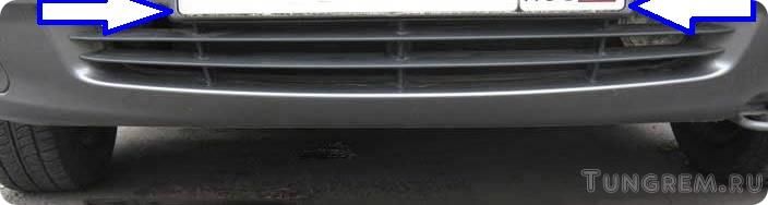 Замена датчика температуры наружного воздуха Lada Kalina