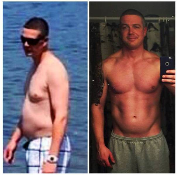 Люди, сумевшие побороть лишний вес (31 фото)