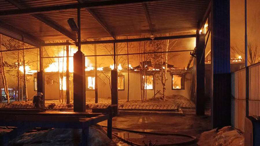 Пожар в административном здании в Югре ликвидирован