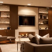 Искусственный очаг в интерьере