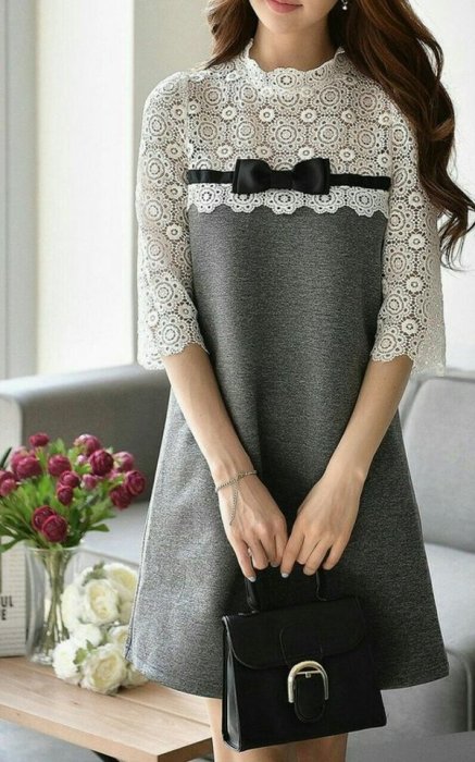 15 стильных серых платьев, в которых можно идти хоть в офис, хоть на свидание 15 стильных серых платьев, в которых можно идти хоть в офис, хоть на свидание лучшее, платья, стиль, мода