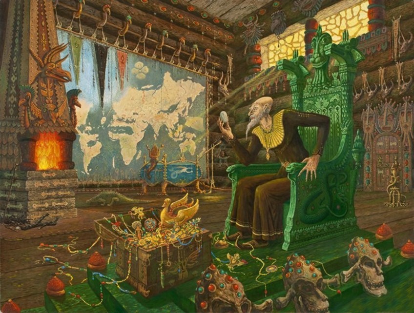 В феврале, дуют ветры громко...