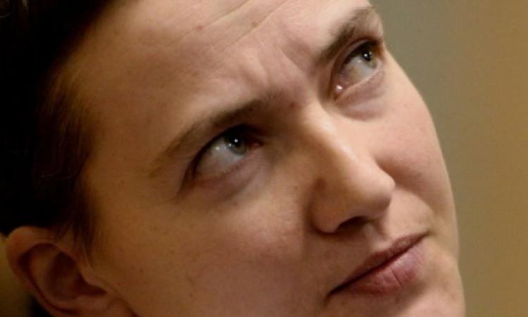 Надежда Савченко, наводчица батальона «Айдар», назвала условие прекращения голодовки