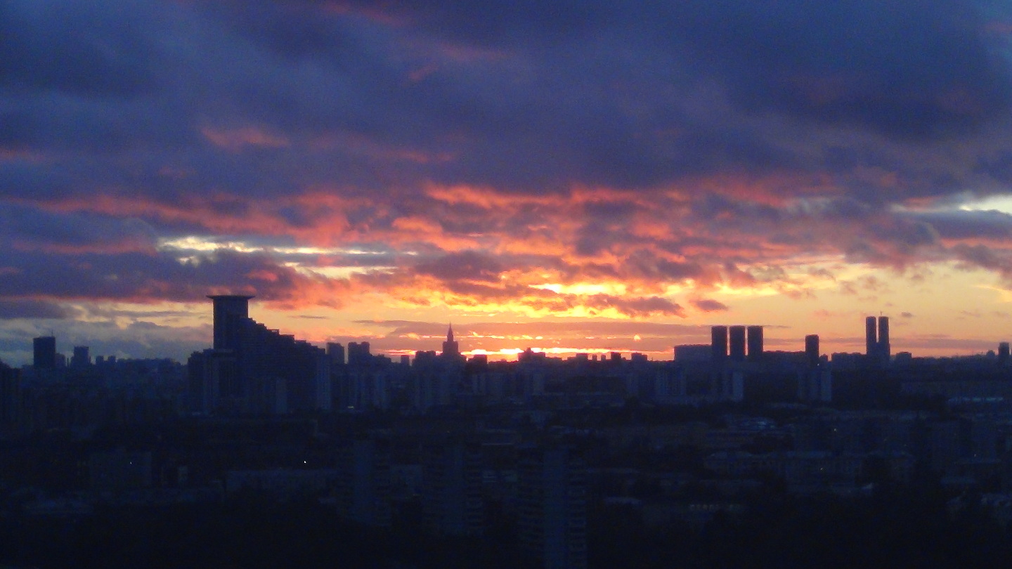 Краски вечерней Москвы