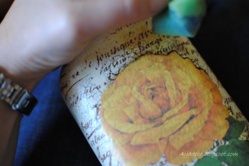 Декупаж бутылки в винтажном стиле , мк Декупаж бутылки в винтажном стиле , мк мастер класс