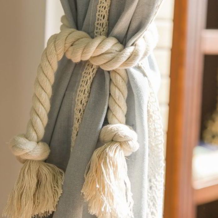 Подхваты для штор своими руками: 50 красивых примеров и стильных идей Подхваты для штор своими руками: 50 красивых примеров и стильных идей декор