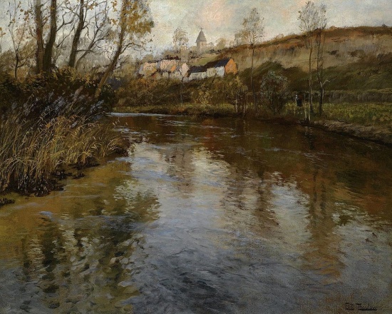 художник Фриц Таулов (Frits Thaulow) картины – 04