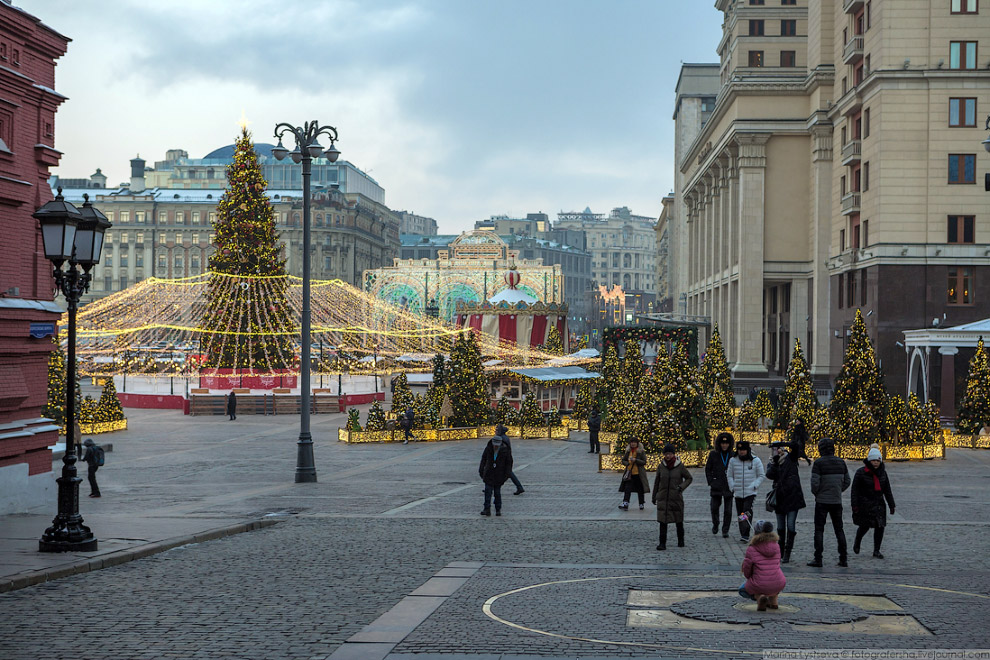 Новогодняя Москва 2018