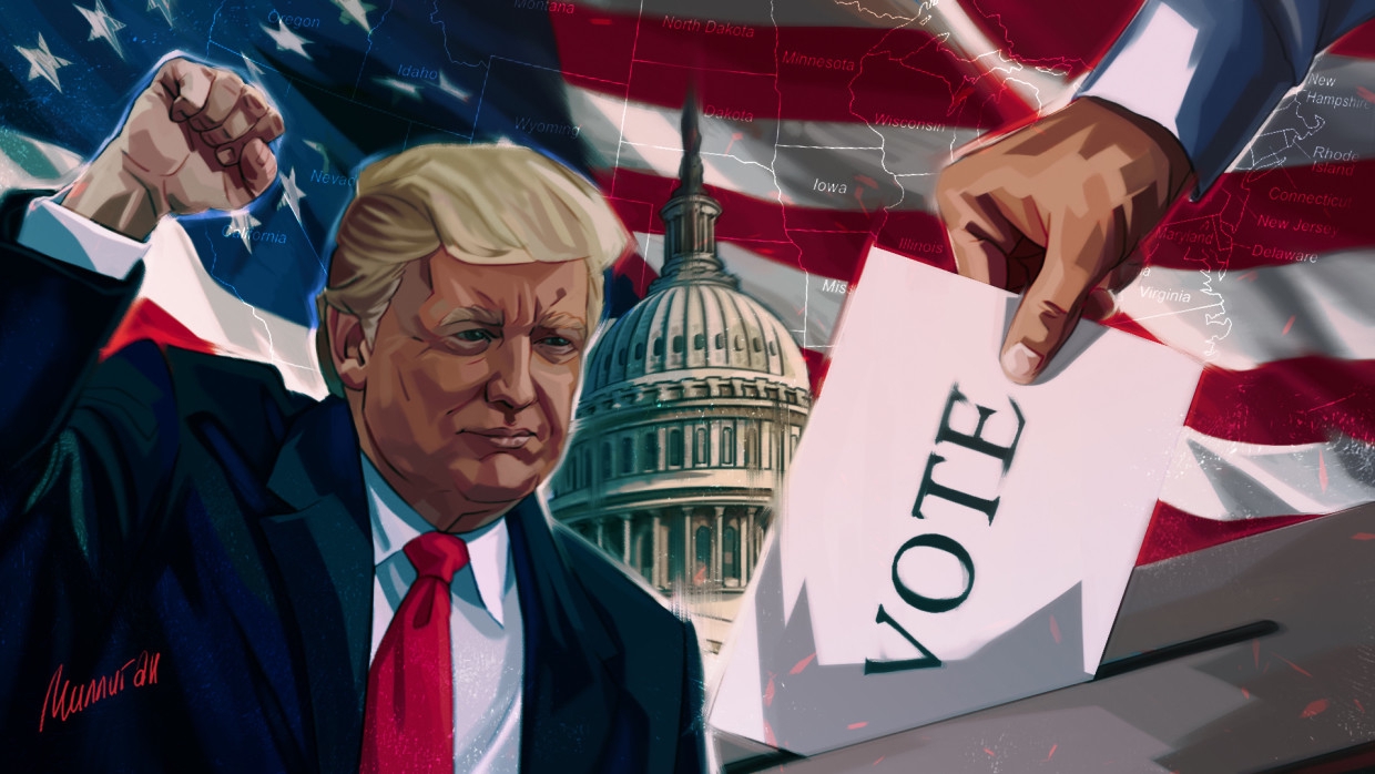 Трамп лидирует в опросе по выборам 2024 года среди республиканцев