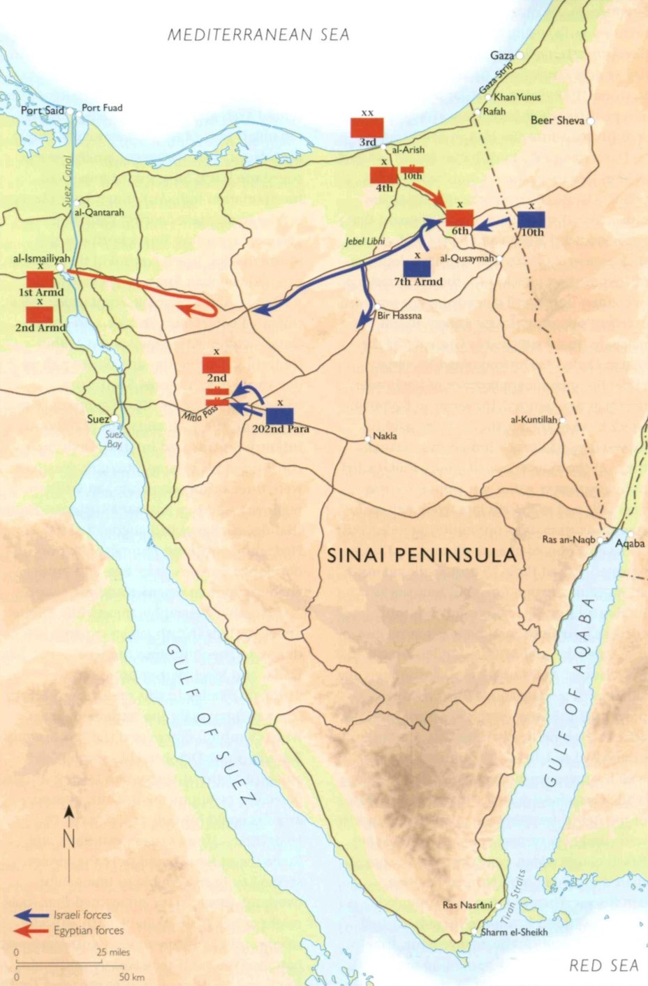 ​Общее положение на Синайском полуострове к исходу 31 октября 1956 года Derek Varble. The Suez Crisis 1956 - Операция «Кадеш» и тройственная интервенция | Warspot.ru