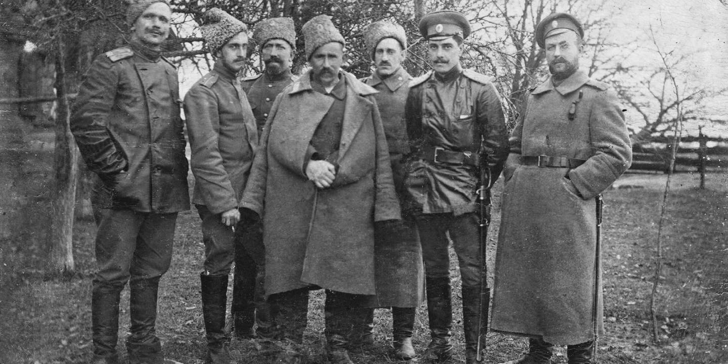 Группа офицеров 87-го пехотного Нейшлотского полка