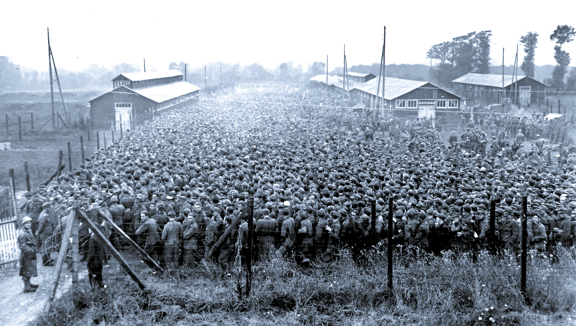 Типичный нацистский лагерь для содержания военнопленных.