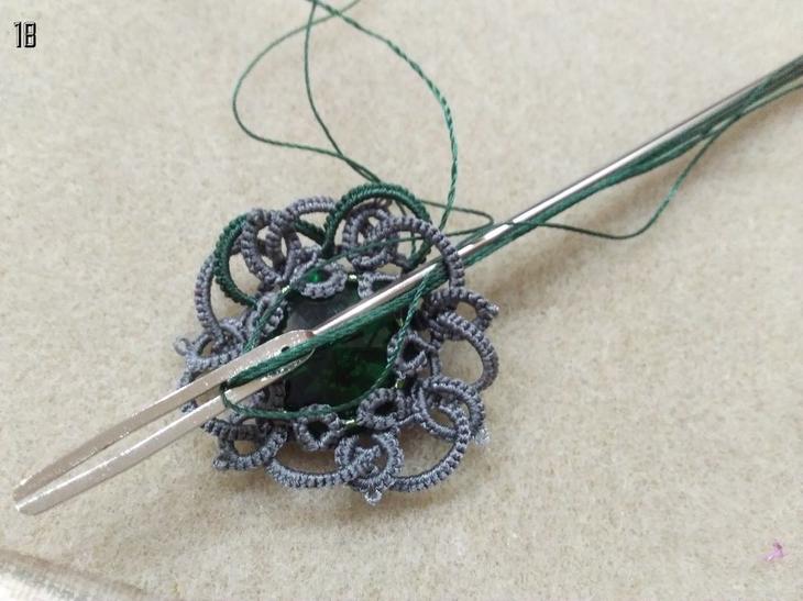 Создаем серьги «Глаз дракона» в технике фриволите Создаем серьги «Глаз дракона» в технике фриволите