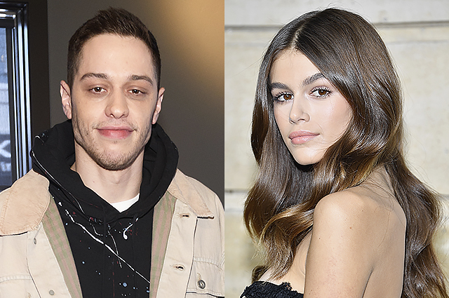 Пит Дэвидсон и Кайя Гербер замечены на свидании в Нью-Йорке