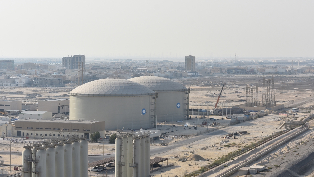Завод по опреснению воды в Саудовской Аравии