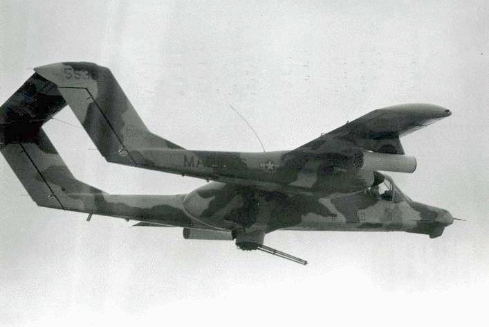 Служба и боевое применение турбовинтовых штурмовиков OV-10 Bronco после окончания вьетнамской войны ввс