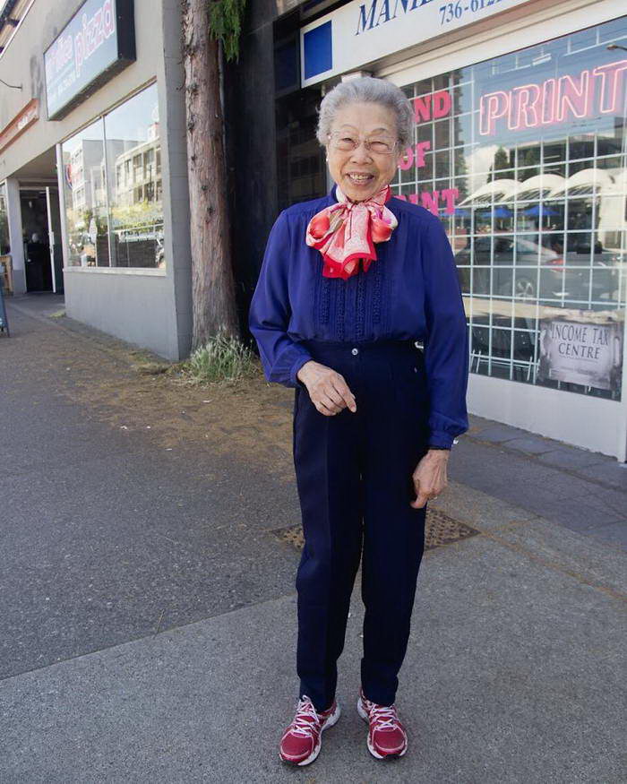 Мода пенсионеров Чайнатауна Сан-Франциско Мода пенсионеров Чайнатауна Сан-Франциско интересное