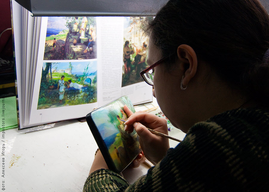 Федоскинская миниатюра Федоскинская миниатюра