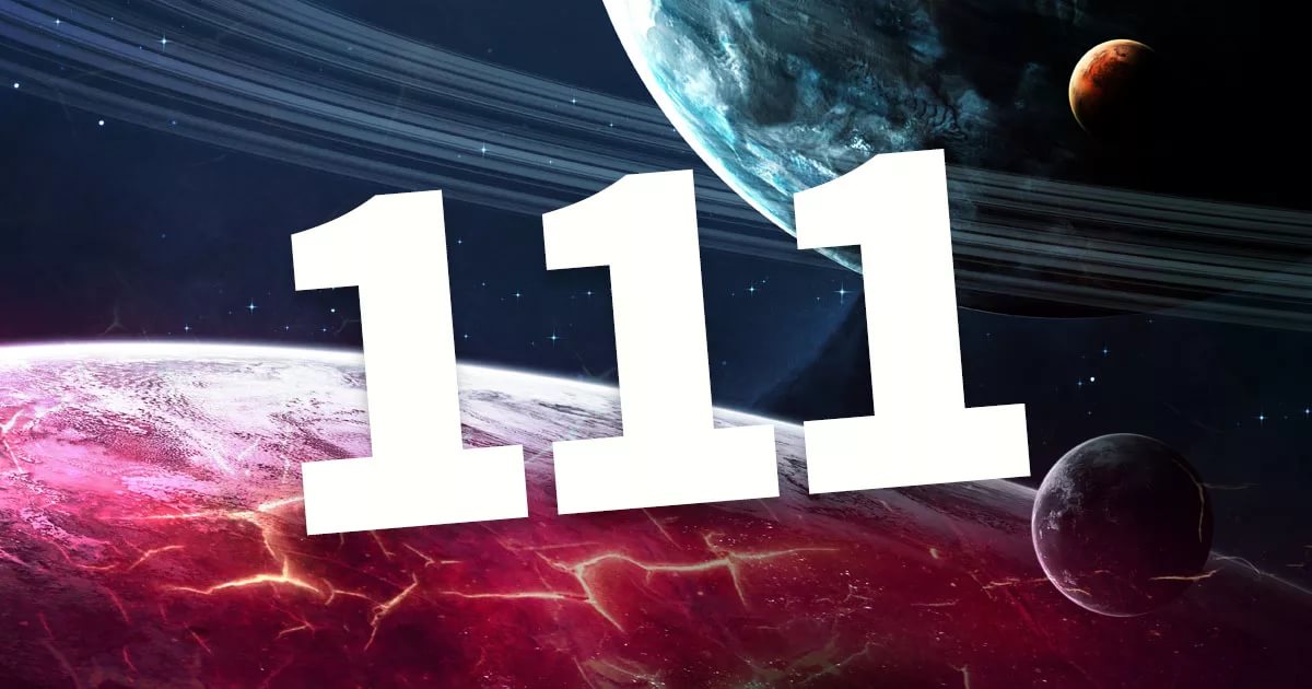 11 июня число. 111 Число. 111 Картинка. 111 Красивая цифра. 111 Нумерология.