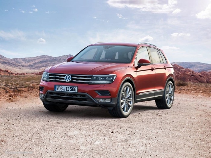 Наконец Volkswagen Tiguan. ¦Фото: vk.com.