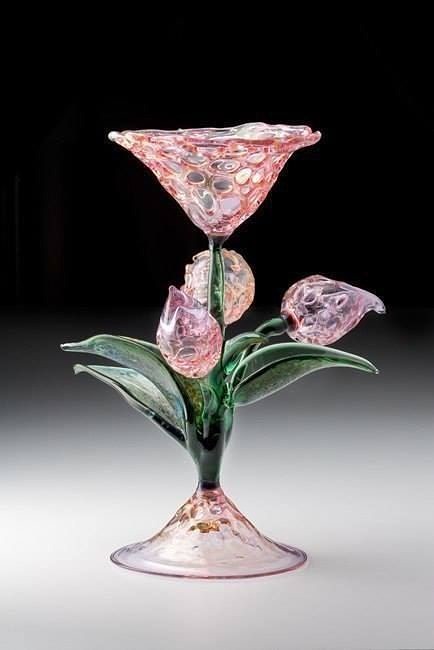 Фантазии из стекла. Так нежно и необычно! идеи,из стекла