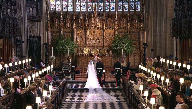 Свадьба принца Гарри и Меган Маркл в Виндзорском замке