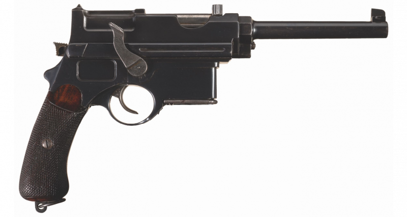 Ещё раз к вопросу о рычаге на пистолете «Манлихер» М1896 г. оружие