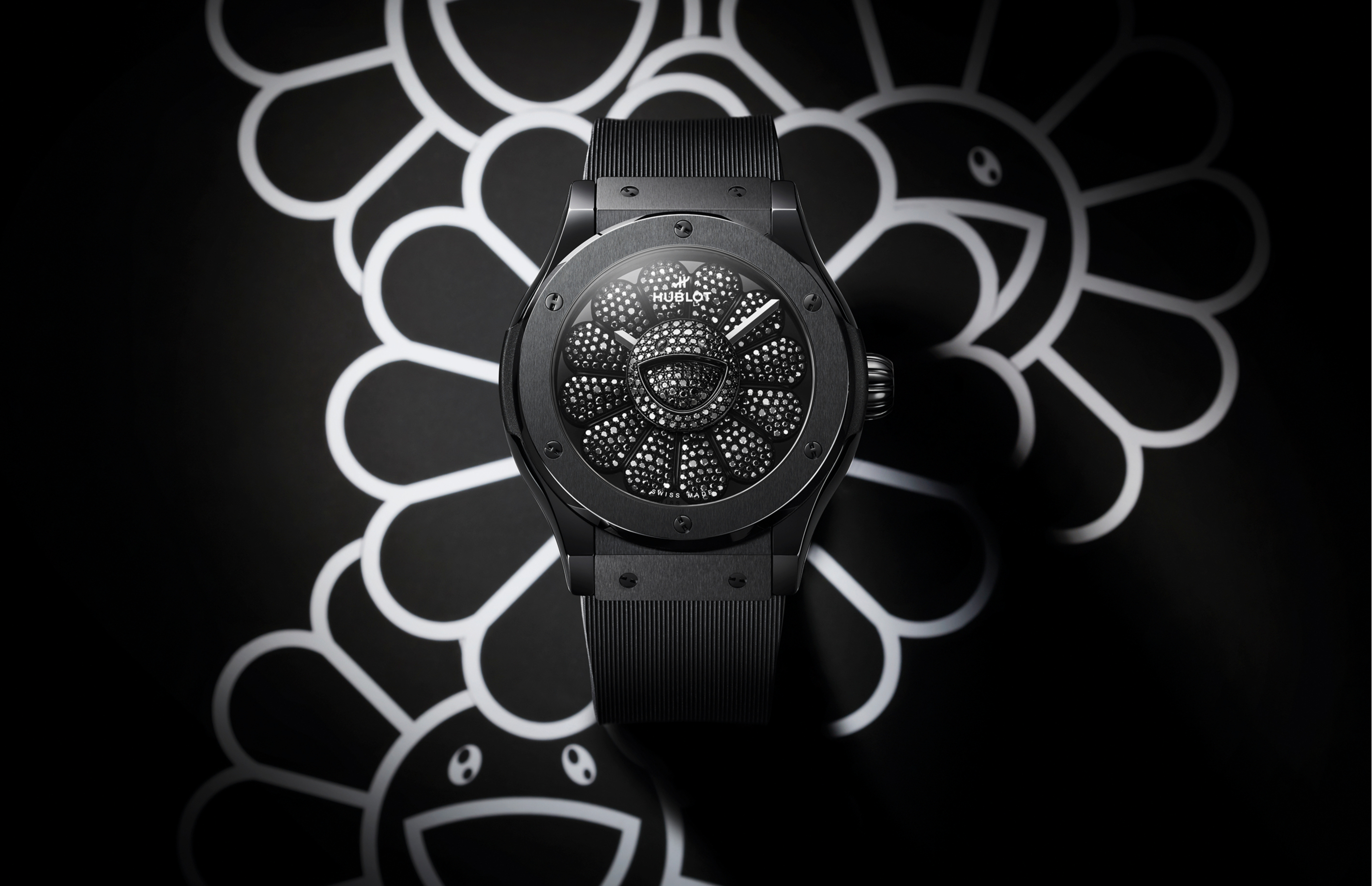 Как выглядят часы Hublot по дизайну Такаси Мураками