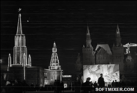 Праздничная Москва 7 ноября 1967 года 