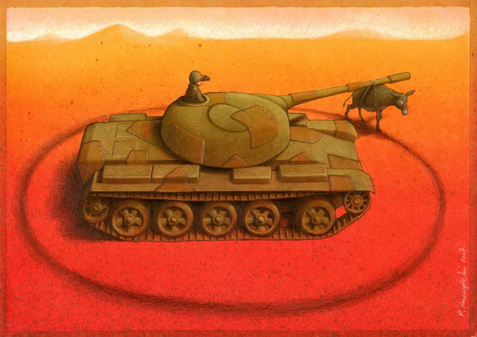 Карикатурист Павел Качински 