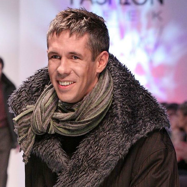 Алексей Панин выходил на подиум на Неделе моды