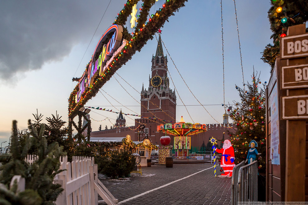 Новогодняя Москва 2018