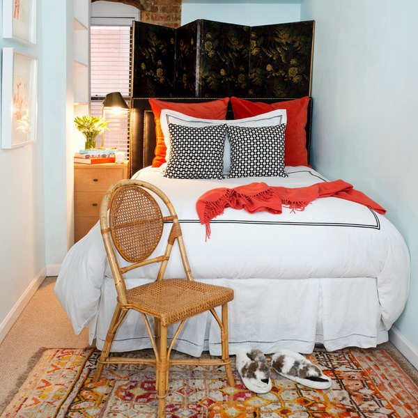 Визуальный простор в маленькой спальне: 17 приемов, избавляющих от впечатления тесноты декор