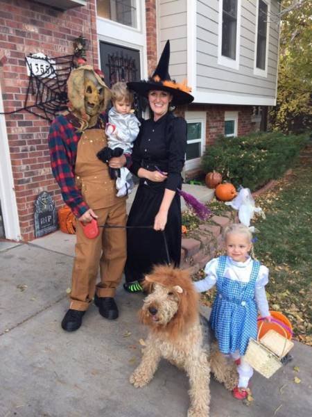 Прикольные костюмы на Хэллоуин для всей семьи 