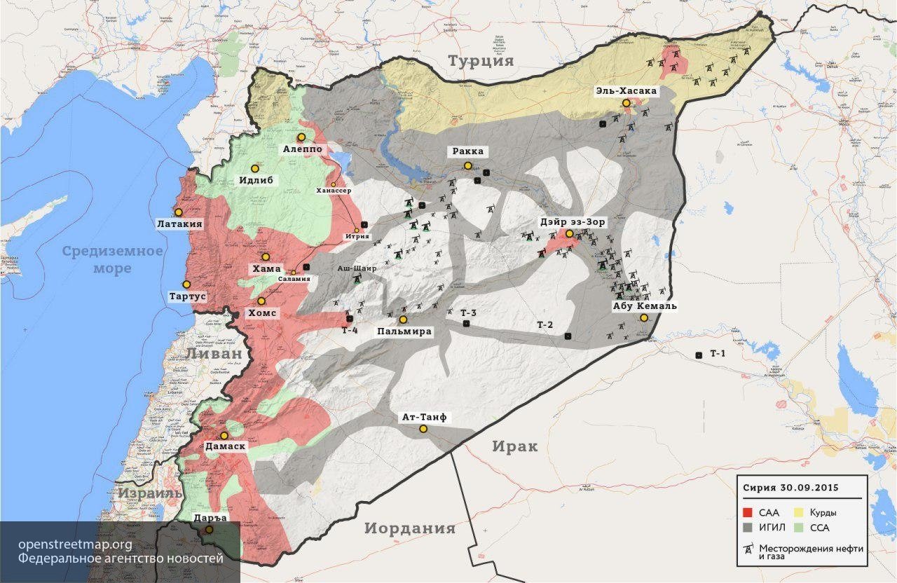 Территория сирии подконтрольная асаду на сегодня карта