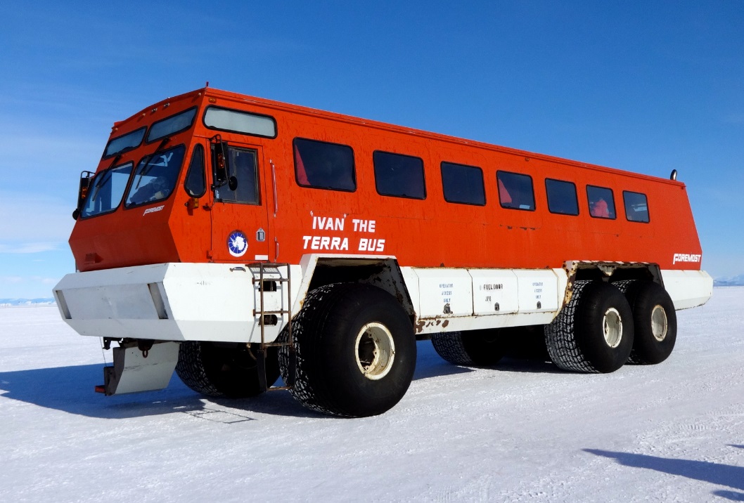 арктический вездеход snow cruiser