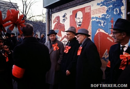 Праздничная Москва 7 ноября 1967 года 