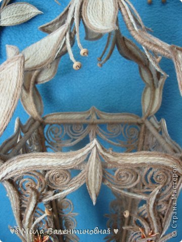 Мастер-класс Поделка изделие Моделирование конструирование МК-фонарик из джутовых ниток ♥ МАЙ ♥ Нитки фото 9