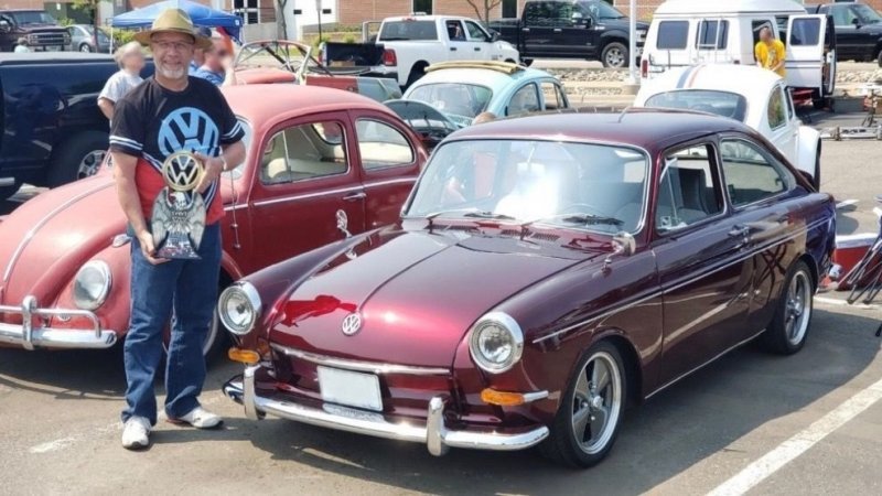 Американец выкупил и восстановил отцовский Volkswagen Type 3 1967 года авто и мото,автоновости