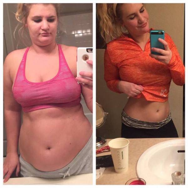 Люди, сумевшие побороть лишний вес (31 фото)