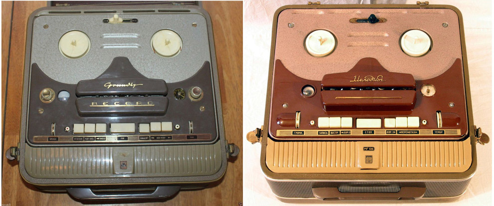 Grundig TK820, 1955 — «Мелодия МГ-56», 1956